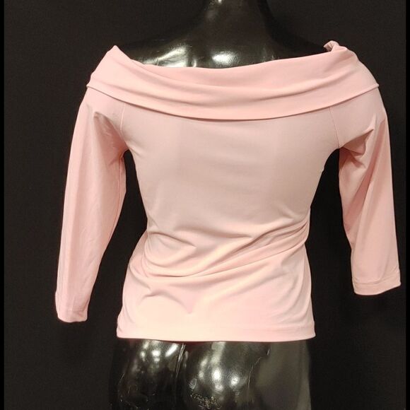 LADIES MOA MOA ROSE FASHION TOP MEDIUM - Picture 3 of 5